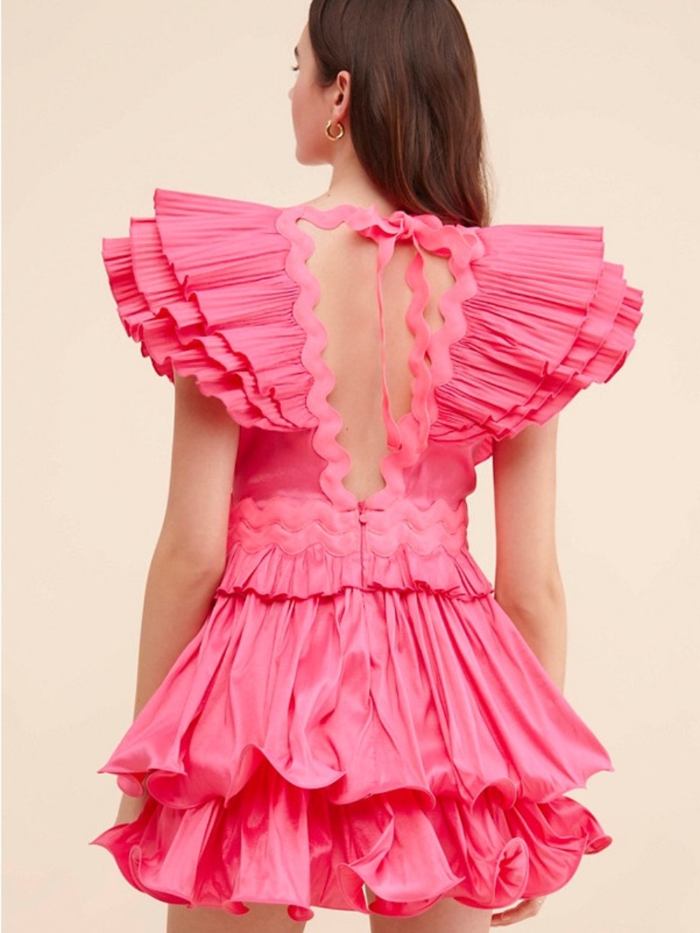 Celia B Prisma Dress Xl Pink - Picture 3 of 9